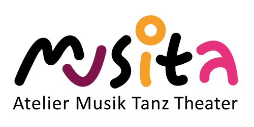 Logo: MUSITA Atelier Musik Tanz Theater